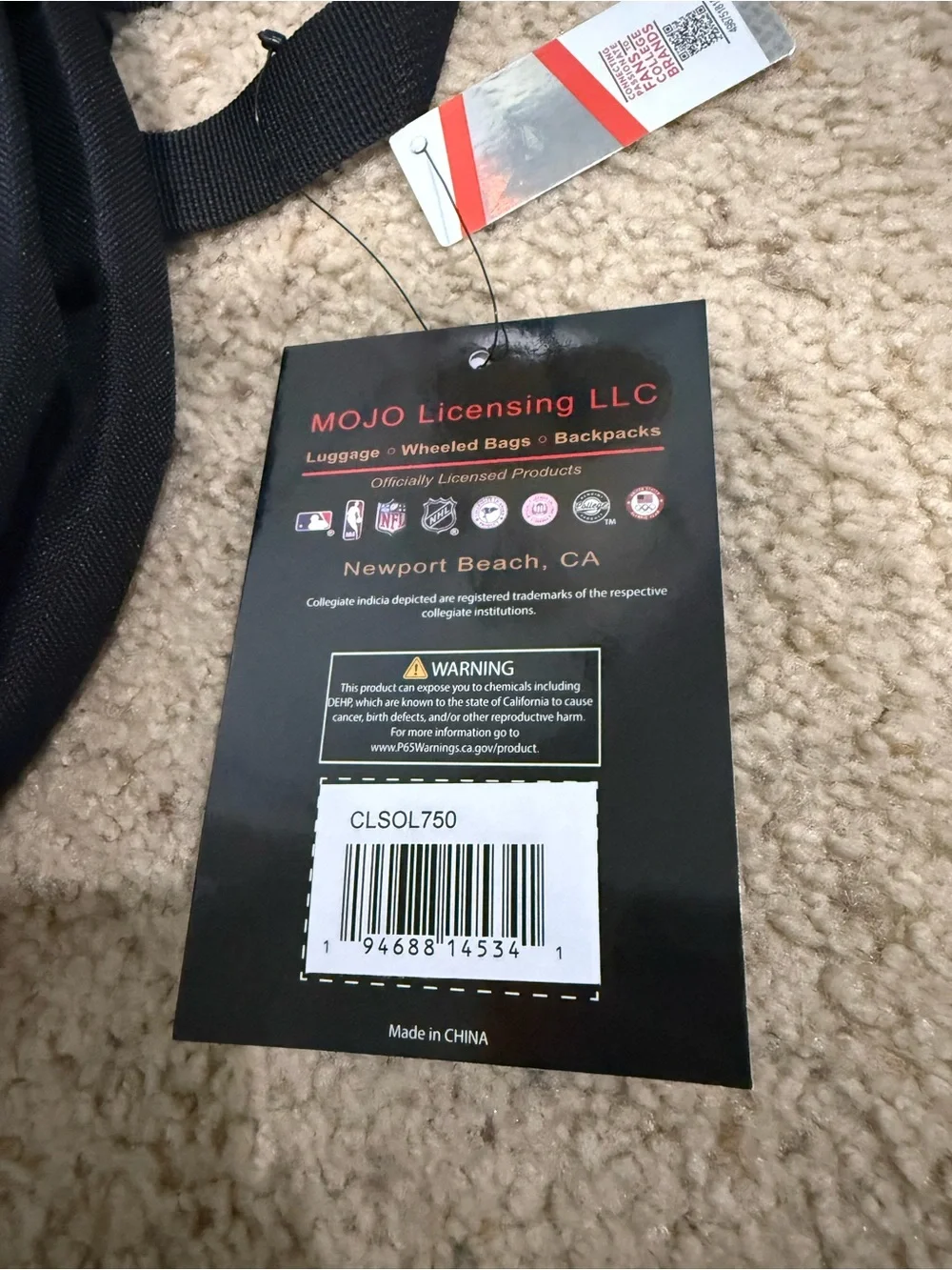 University of South Carolina Gamecocks Backpack NWT Black SCar USC Mojo Ultimate